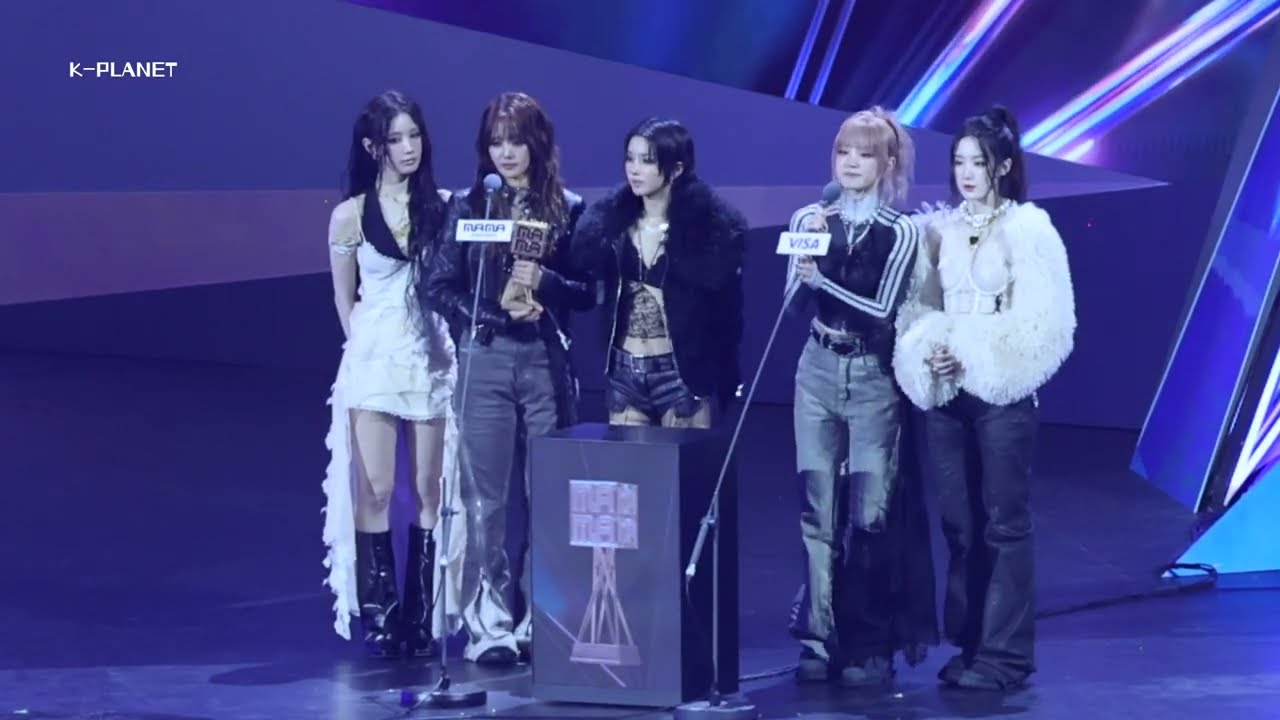 【2025 MAMA】FANS' CHOICE - i-dle '수상소감 Acceptance Speech' 4K Fancam 직캠 251128