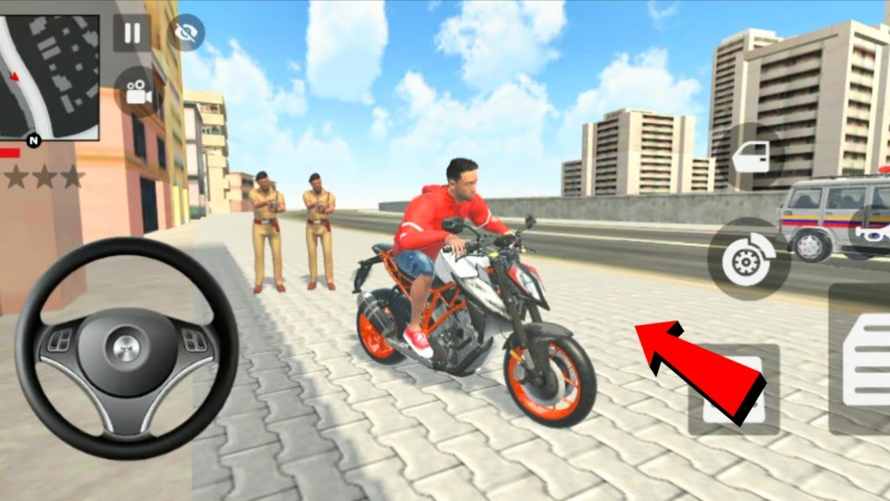 Ultimate Fight With Indian Theft Auto Simulator Police 🚨 || Jack Purchase New Bike 💪