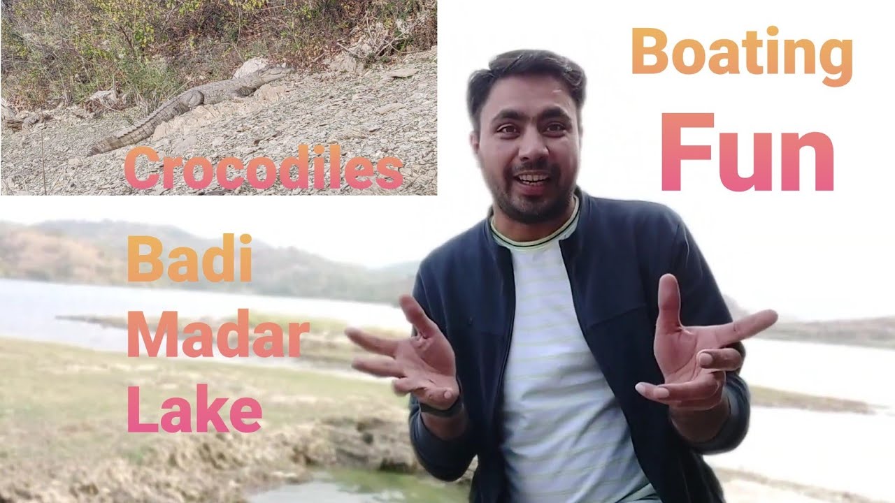 Badi Madar Lake | Crocodile point and Boating | Beauty of Udaipur