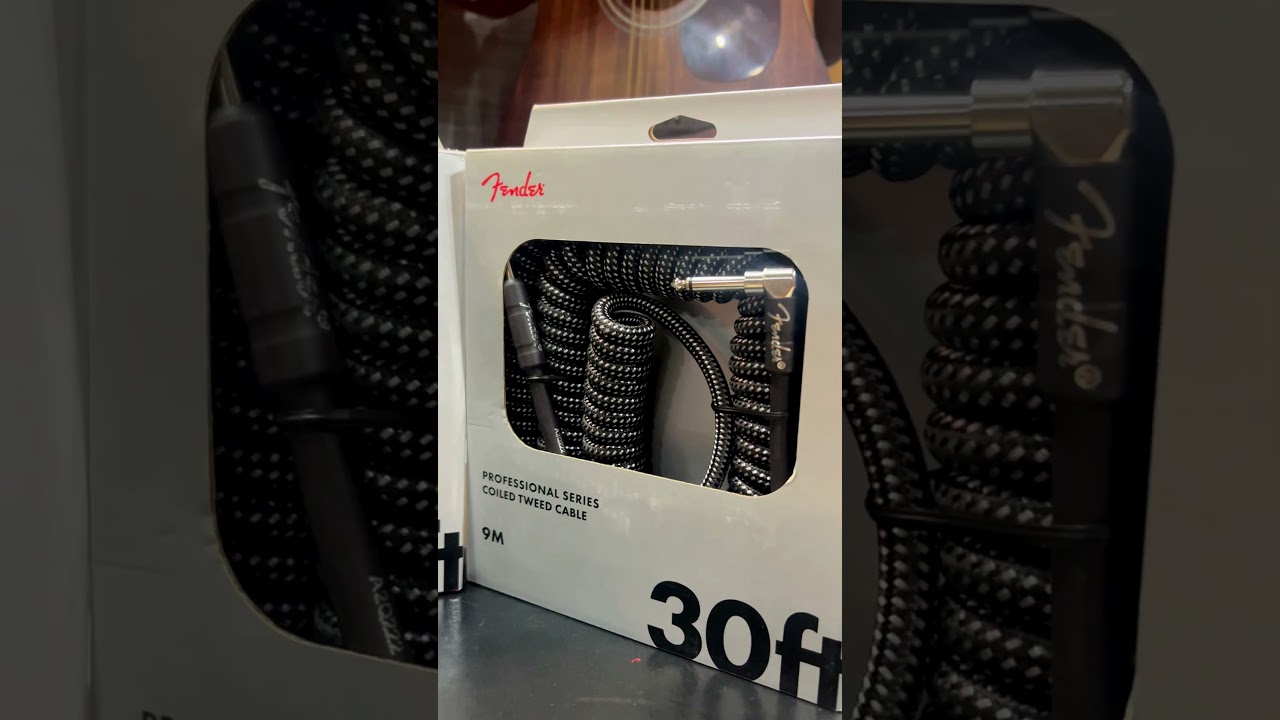 Fender Professional Series Coiled Tweed Cable! #tending #chennaimusicals #chennai #fender