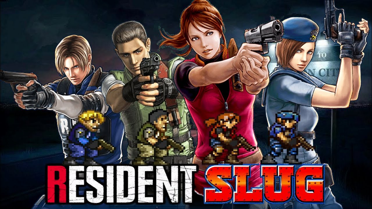 Resident Slug - Full Game HARD - Resident Evil x Metal Slug