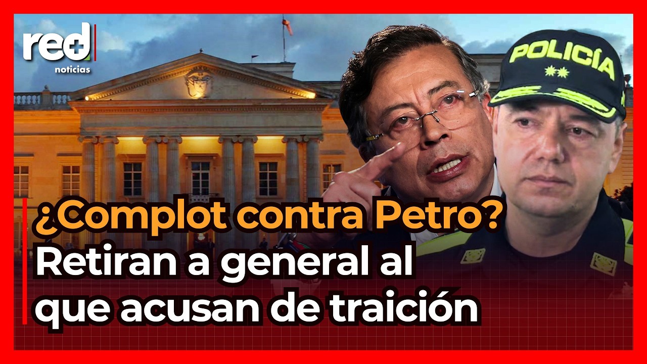 Gustavo Petro ALERTA GRAVE PLAN contra él y toma DRÁSTICA DECISIÓN contra un general de la Policía