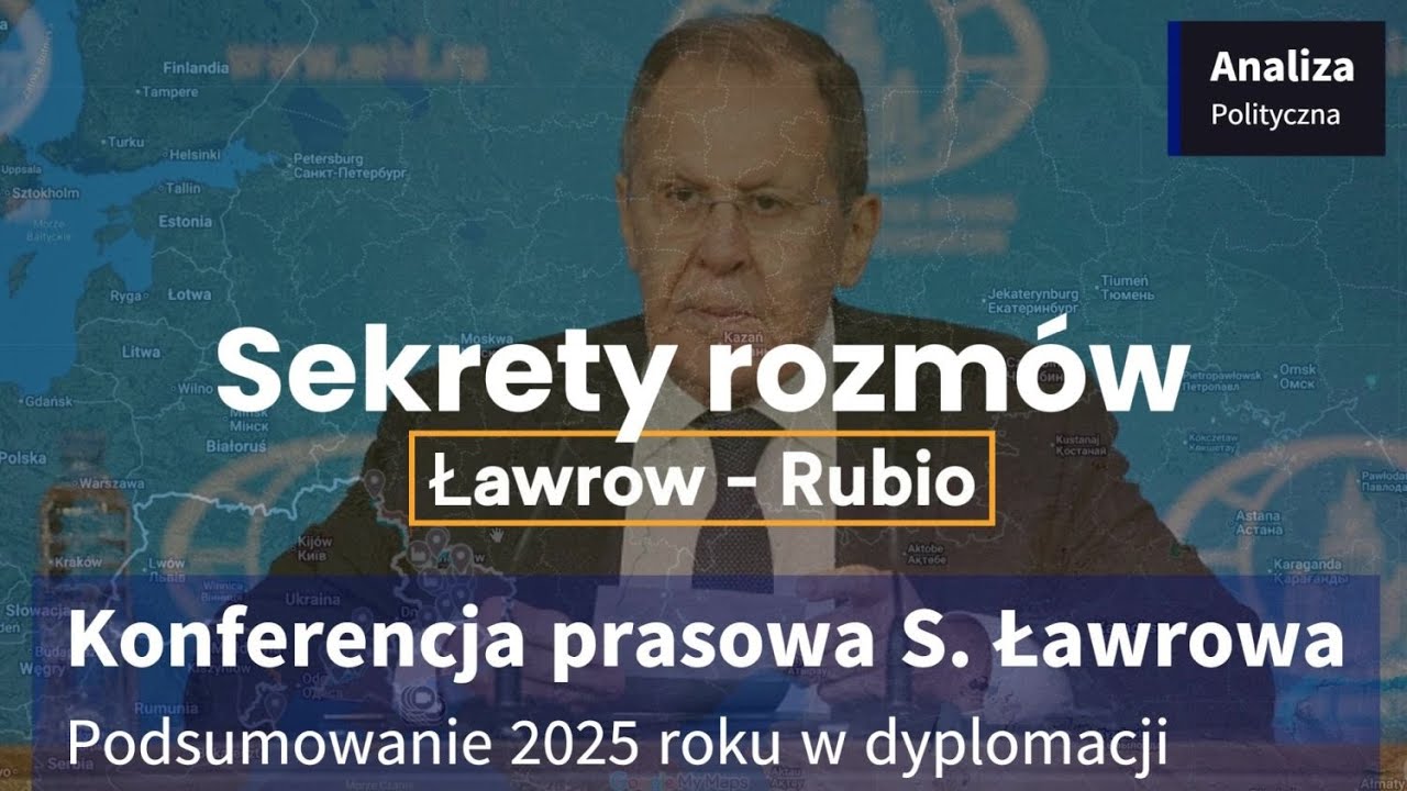 Konferencja prasowa Siergieja Ławrowa