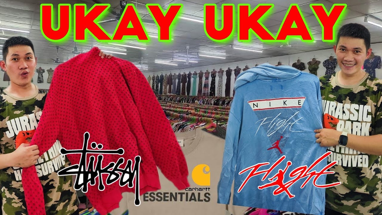 250 PESOS STUSSY AOP JACKET AT JORDAN JACKET SA UKAY UKAY NEW ARRIVAL!