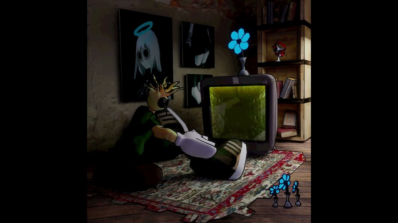 MADEBYAISU - at home playing video games (visualizer)