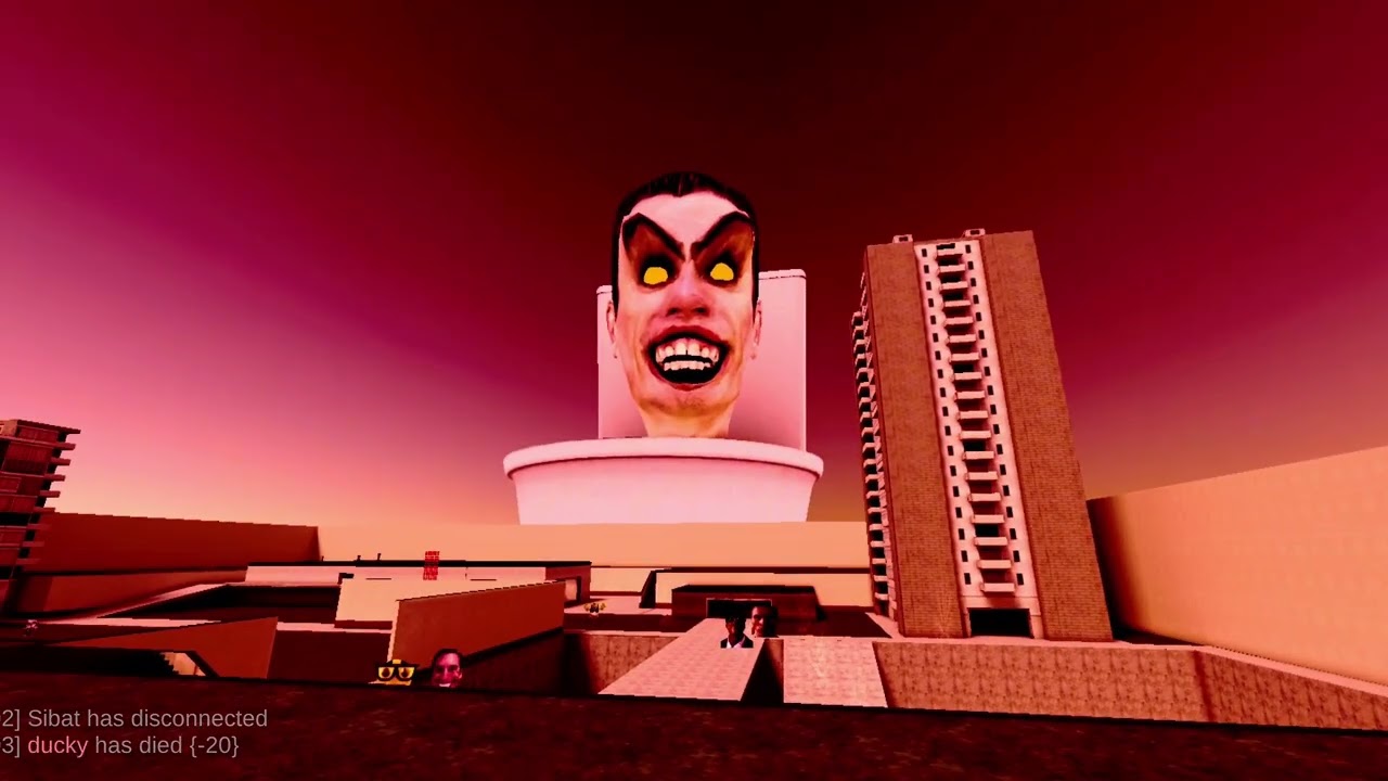 Skibidi toilets everywhere in Nextbots in Backrooms: Obunga