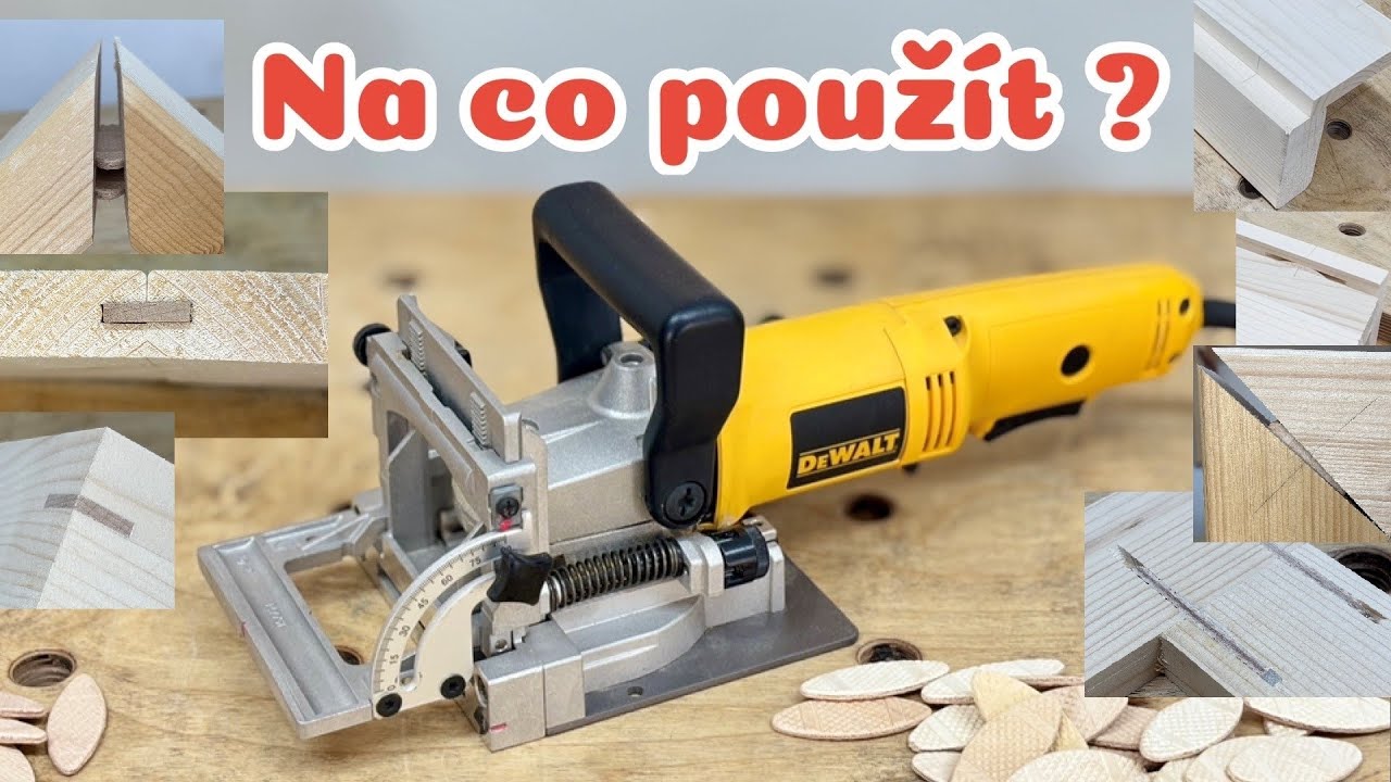 Lamelovací frézka DeWALT DW682 - recenze