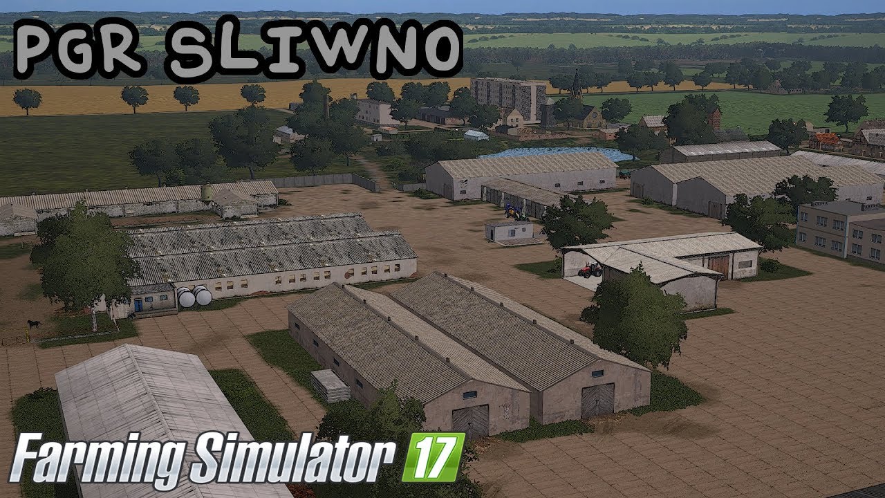 🗺️Prezentacja mapy - PGR Śliwno #42 Farming Simulator 17