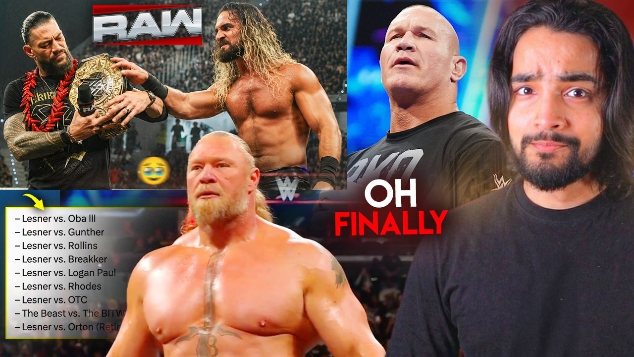 Finally🥹...Roman Vs Seth Confirmed🔥🔥, Brock Lesnar Matches, Randy Orton, Punk Controversy