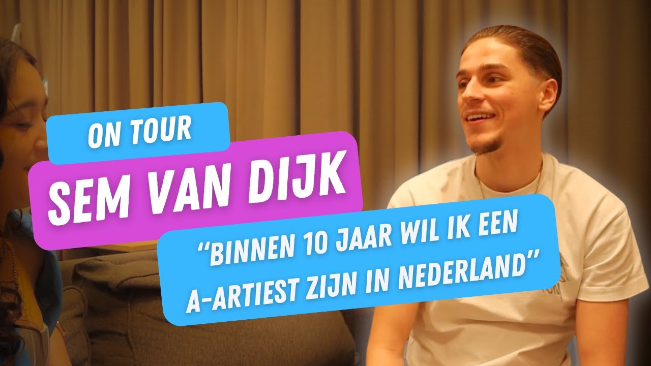 BACKSTAGE bij SEM VAN DIJK! | De Avondhits On Tour #1