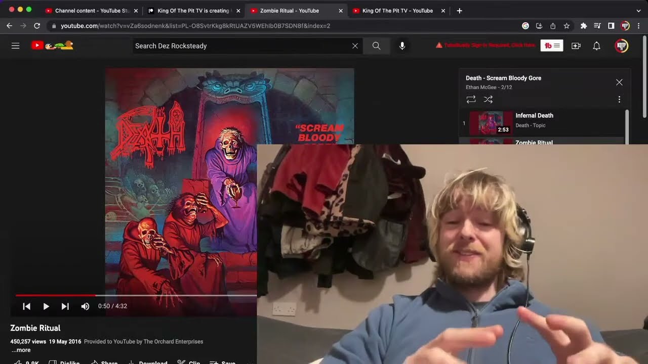 Death - Scream Bloody Gore FULL Album Reaction