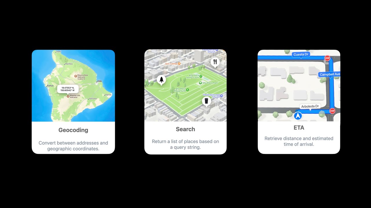 WWDC22: Meet Apple Maps Server APIs | Apple