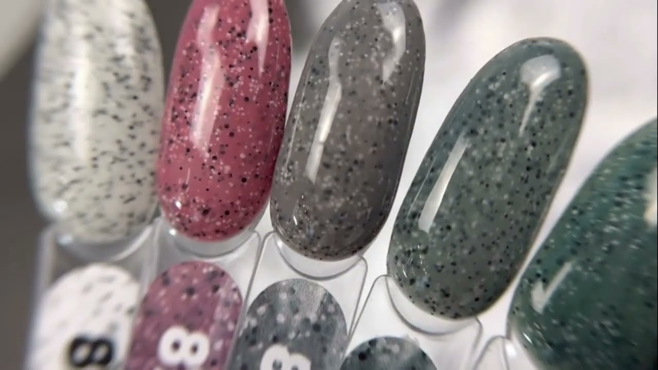 Коллекция Patrisa Nail Point ART | Оттенки в крапинку, обзор нанесение
