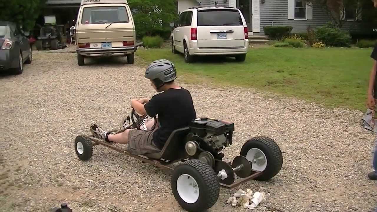 6.5 HP Go Kart Test Drive