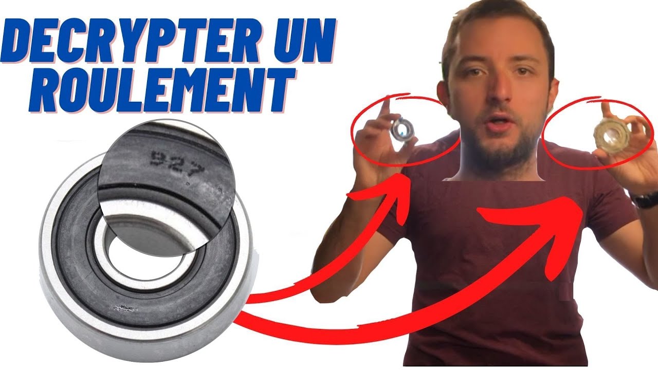 🔵  COMMENT DECRYPTER CE QUI EST ECRIT SUR UN ROULEMENT