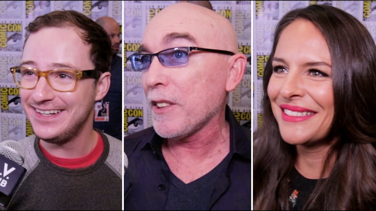 The cast of The Tick thinks the superhero would have no tolerance for Trump