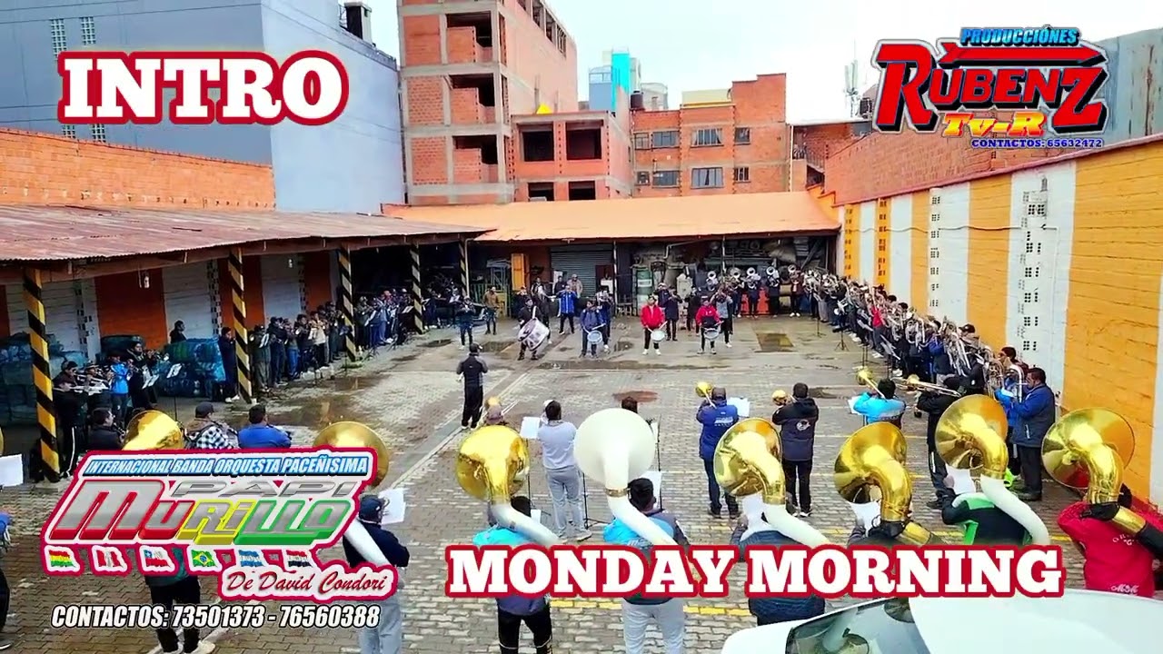 𝐌𝐎𝐍𝐃𝐀𝐘 𝐌𝐎𝐑𝐍𝐈𝐍𝐆 ✅✅👌| BANDA ORQUESTA PACEÑISIMA PAPI MURILLO #papimurillo #perú #bolivia #brasil🇧🇷