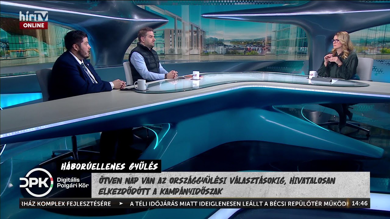 DPK - Háborúellenes gyűlés: Békéscsaba - élő közvetítés - HírTV