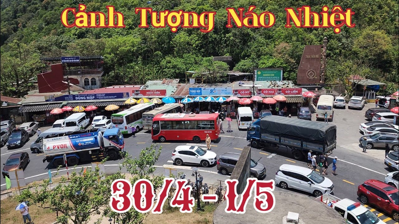 TẮC ĐÈO RỒI | HÀNG NGHÌN PHƯƠNG TIỆN ĐỔ VỀ ĐÈO HẢI VÂN TRONG KỲ NGHỈ LỄ 30/4 VÀ 1/5