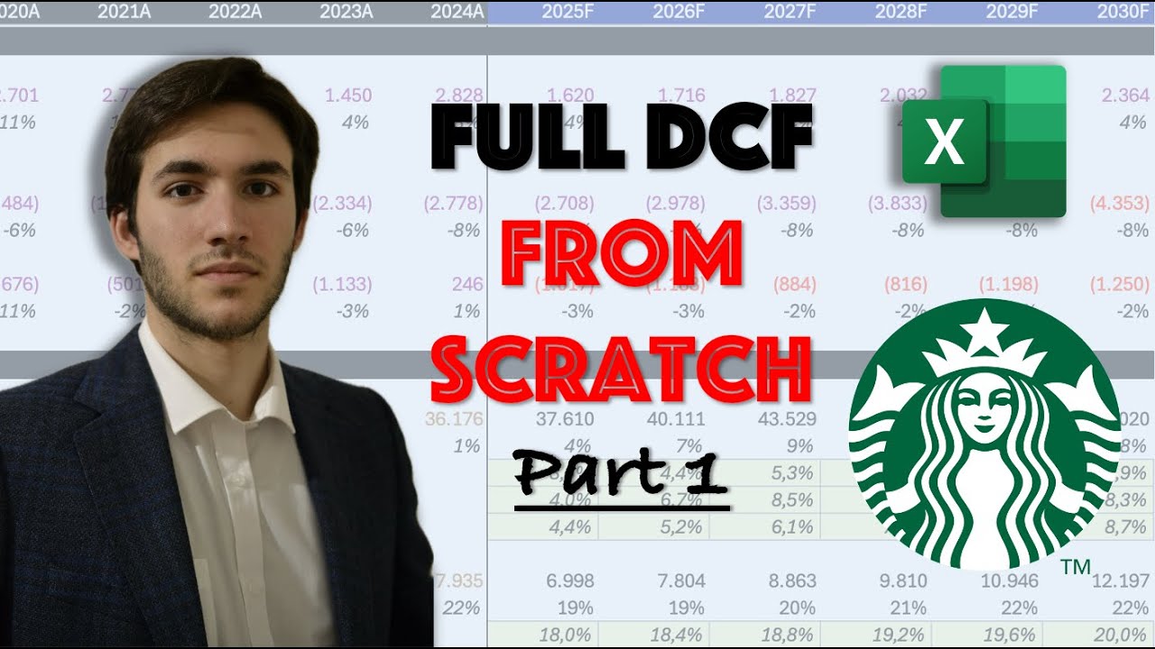 Let's evaluate Starbucks! - DCF from scratch (Part 1)