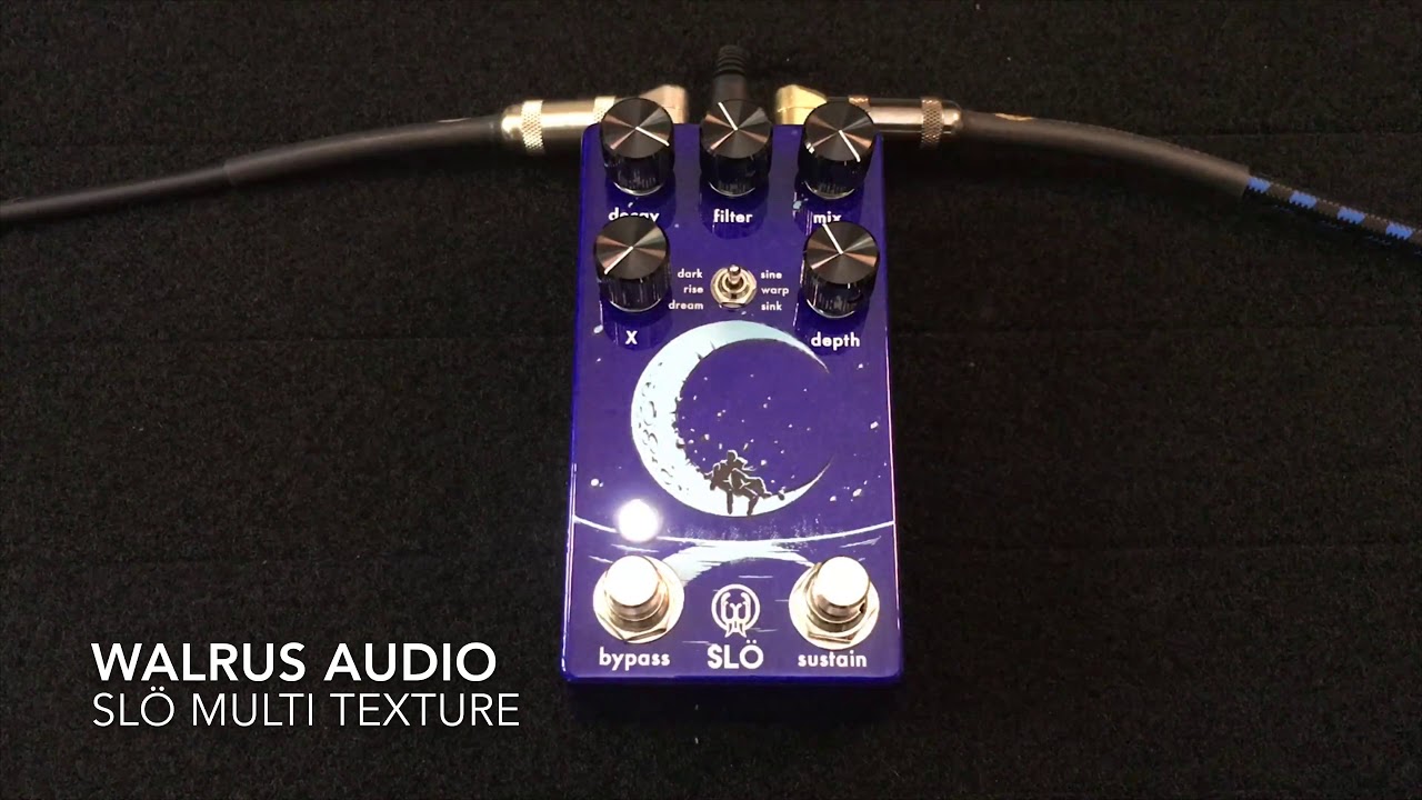Walrus Audio SLO Slö Multi Texture Reverb Pedal