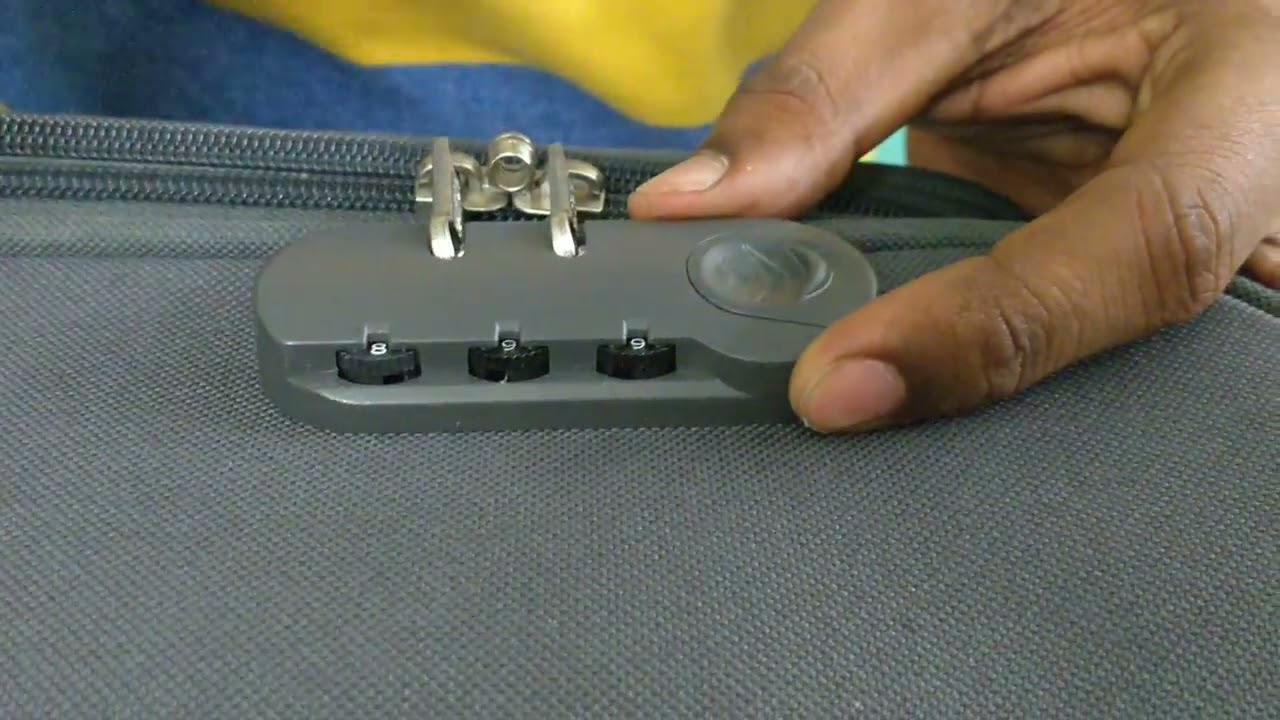 Trolly bag unlocking if you forgot the key in telugu