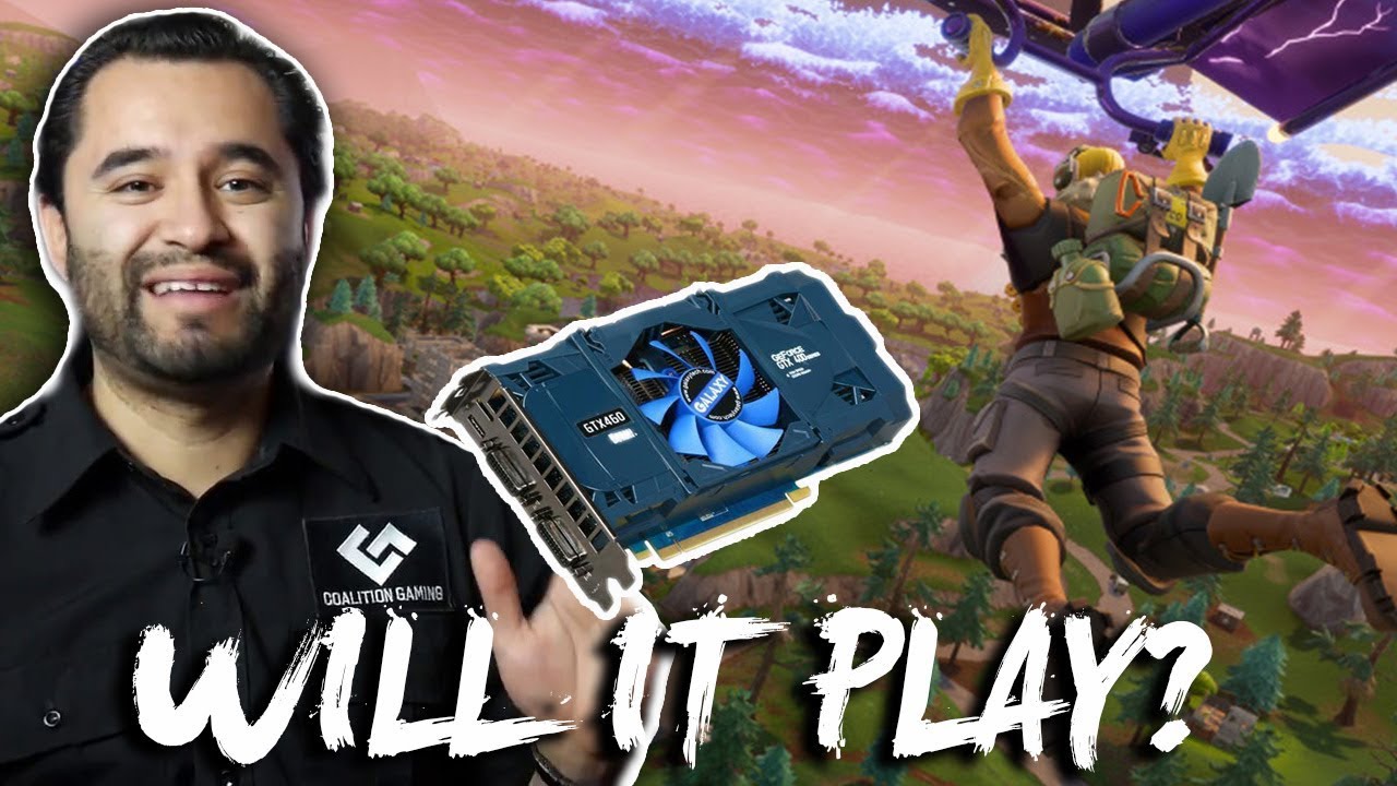 CAN IT PLAY FORTNITE??? // GTX 460 768mb