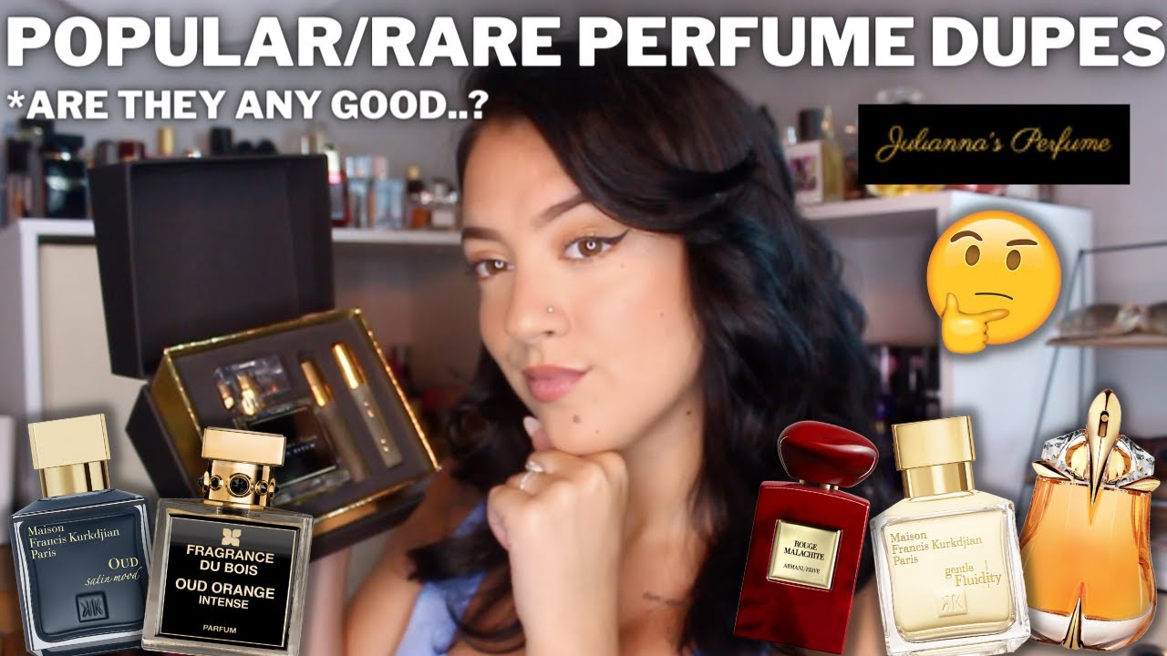DUPES FOR HIGH END/RARE PERFUMES!! JULIANNA'S PERFUME REVIEW!!