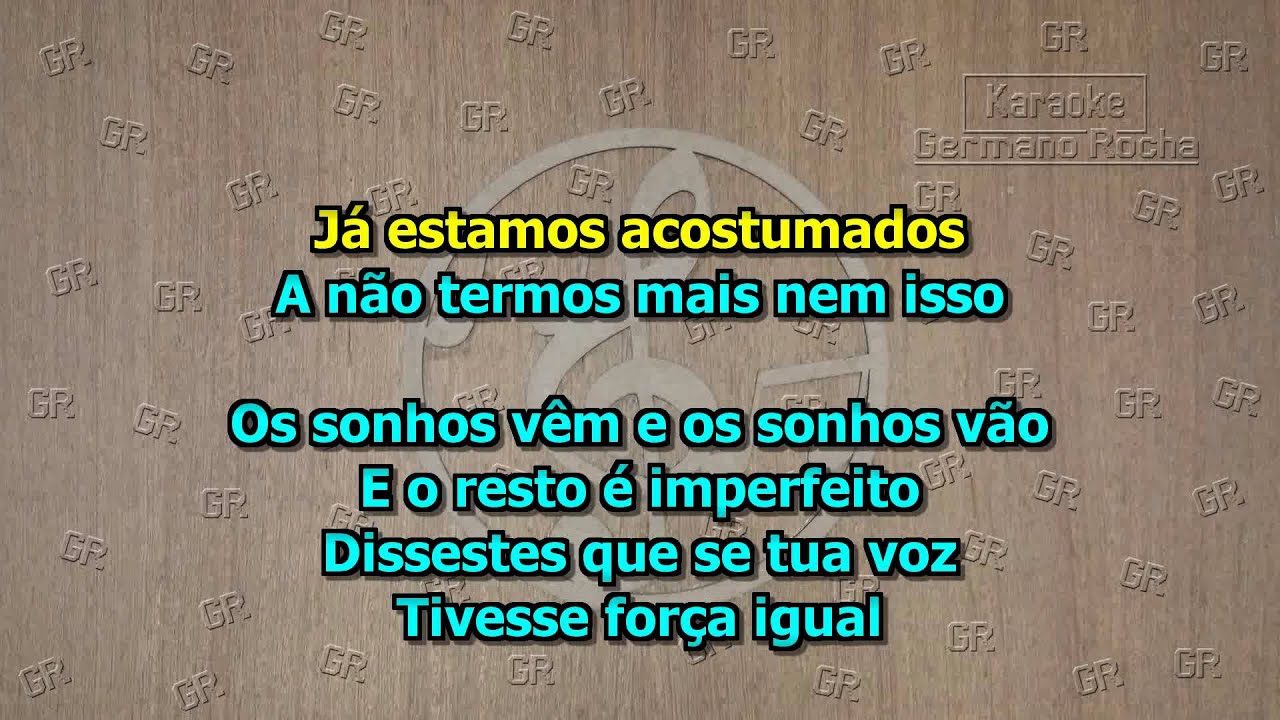 Legião Urbana - Há Tempos (Karaoke)