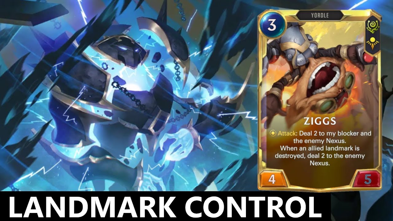 ZIGGS XERATH LANDMARK/CONTROL/AGGRO  “¯\_(ツ)_/¯“  | Legends of Runeterra Gameplay | LoR