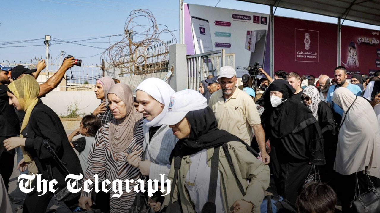 Britons turned away trying to escape Gaza at Rafah crossing amid Israel-Hamas conflict