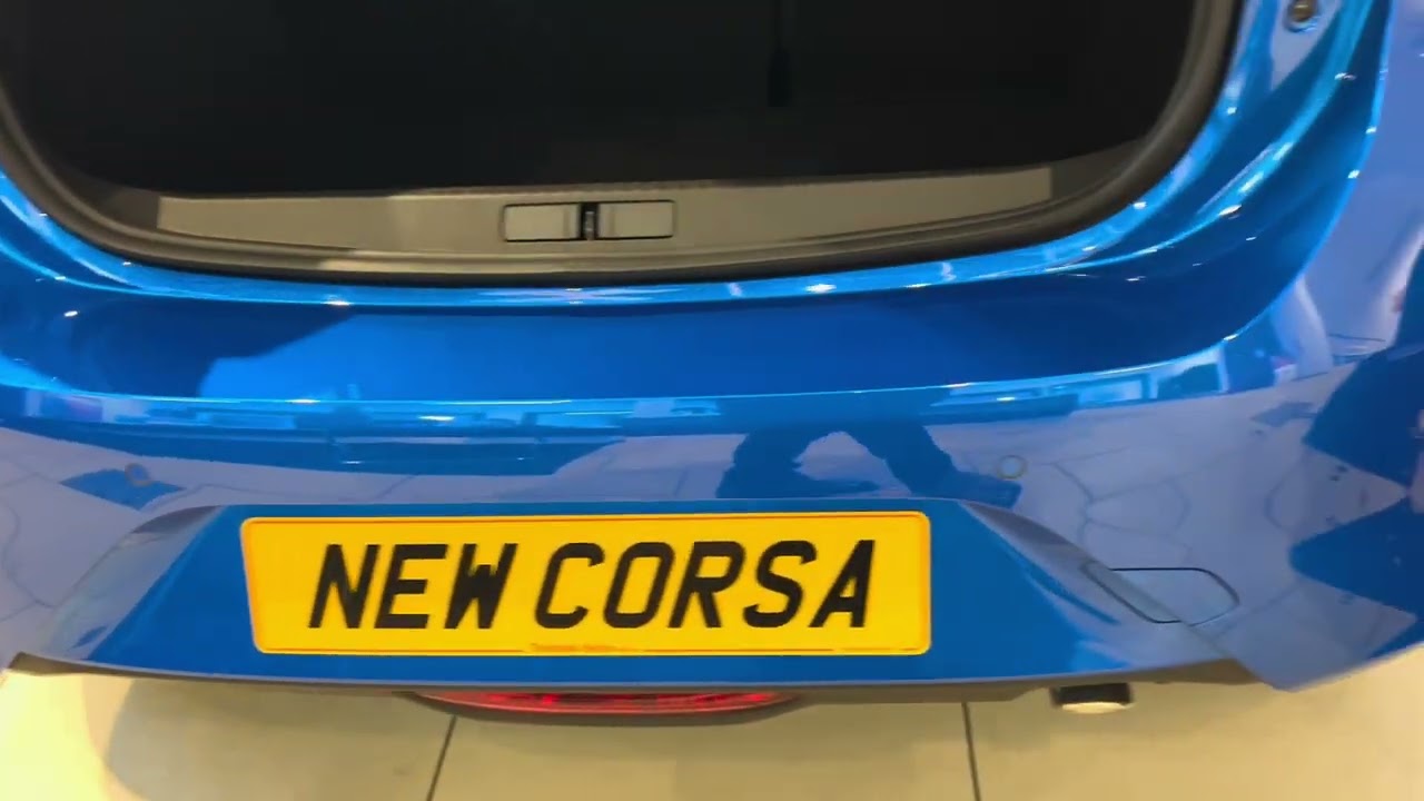 Vauxhall Corsa Yes in Cobolt Blue