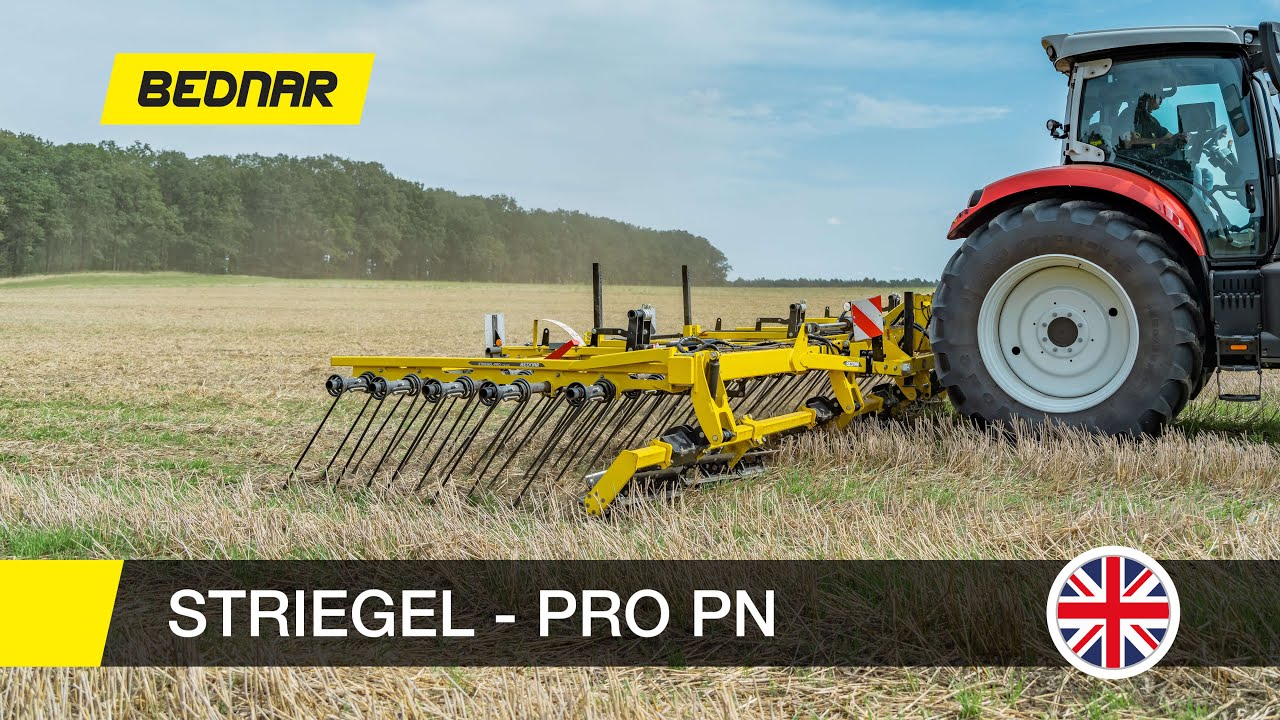 BEDNAR FMT | Straw harrow STRIEGEL-PRO PN
