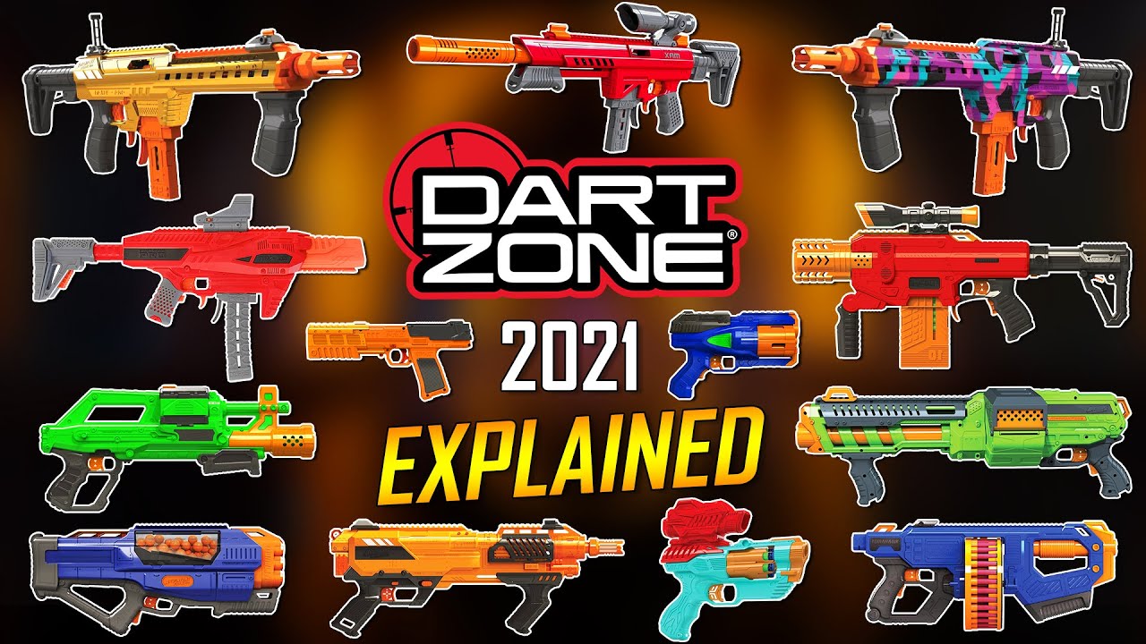 Описание каждого бластера Dart Zone Blaster 2021 года в 10 словах или меньше