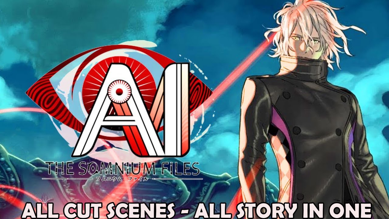 AI The Somnium Files all cutscenes - All story & ending in one
