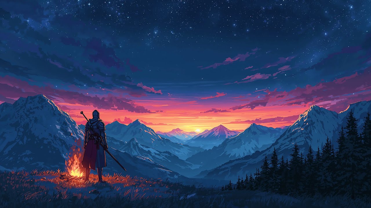 The Elder Campfire – Medieval Fantasy Music & Ambience | 10,000 Special