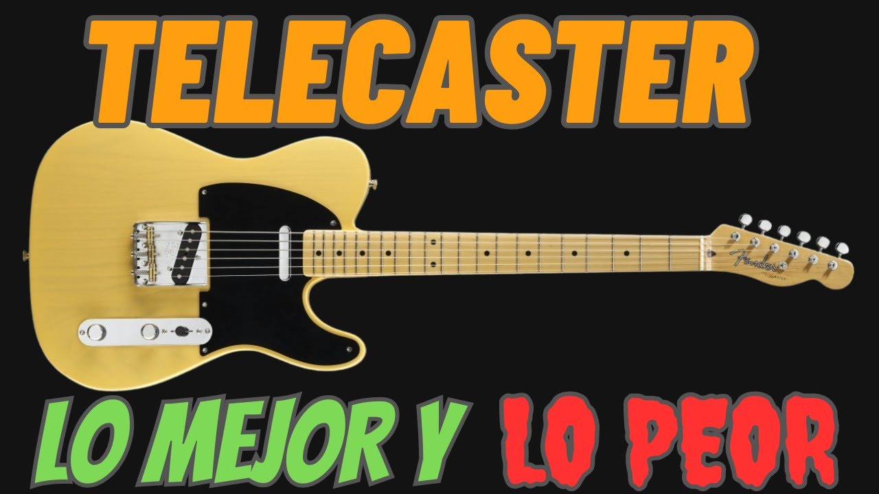 PROS  y  CONTRAS de la TELECASTER | NO la COMPRES sin ver este VIDEO