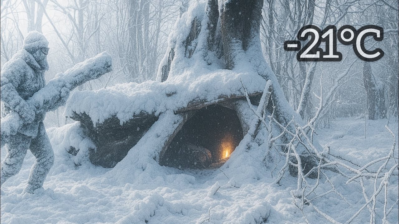 Can I Survive 4 Days Alone in a -21°C Blizzard With No Sleeping Bag?