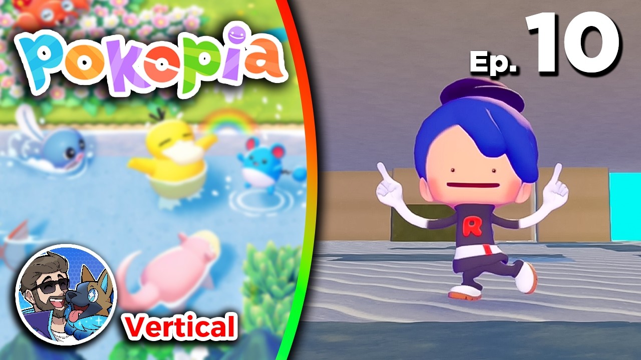 VERTICAL: Building my City in Pokopia, FULL GAME!🔴LIVE!