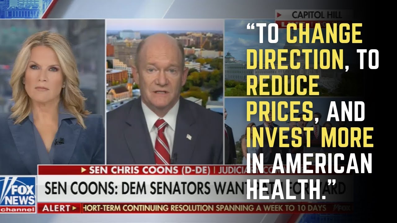 Senator Coons joins The Story with Martha MacCallum on Fox News