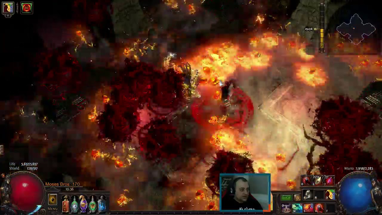3.5 Magma Orb Mines - Some boss in 300+ depth