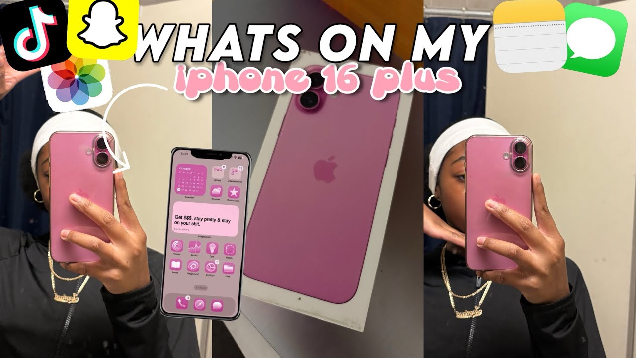 Что у меня на iPhone 16 Plus *розовое издание* 💕 | iOS 26, виджеты, обои, рекомендации приложений...
