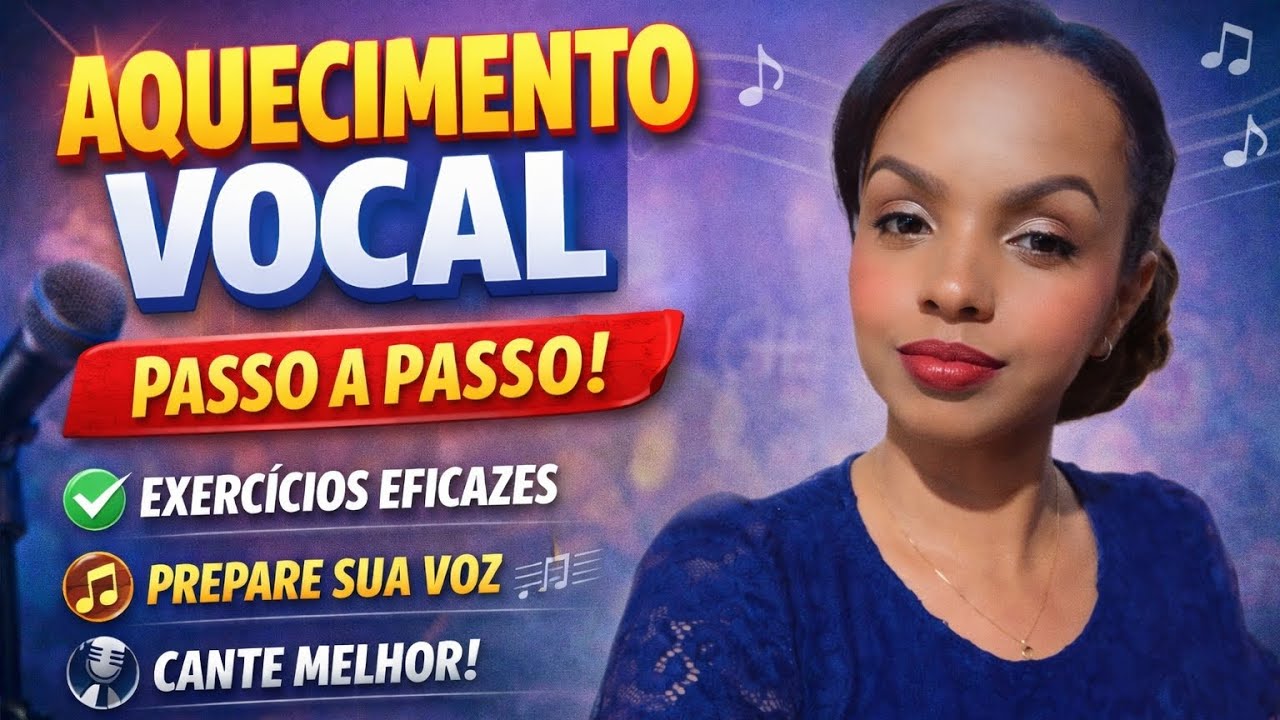 Aquecimento Vocal Completo | Prepare Sua Voz Antes de Cantar 🎶