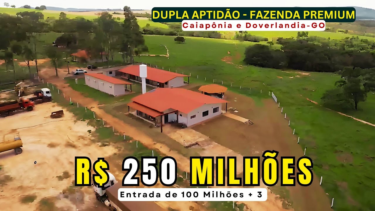Fazenda dos Sonhos à Venda em Goiás – 11.963 Hectares! Parcela Disponível