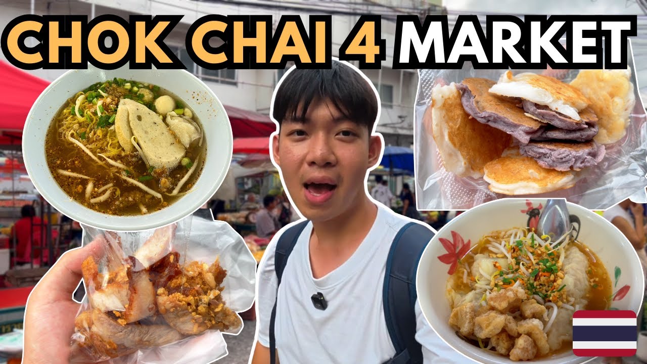 Inside Chokchai 4 Bangkok 🇹🇭 | Local Food & Night Market That You Never Visit Before!