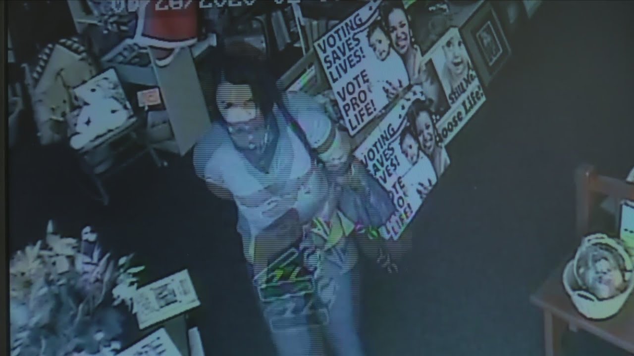 Thief Caught On Camera Stealing From Local Thrift Store