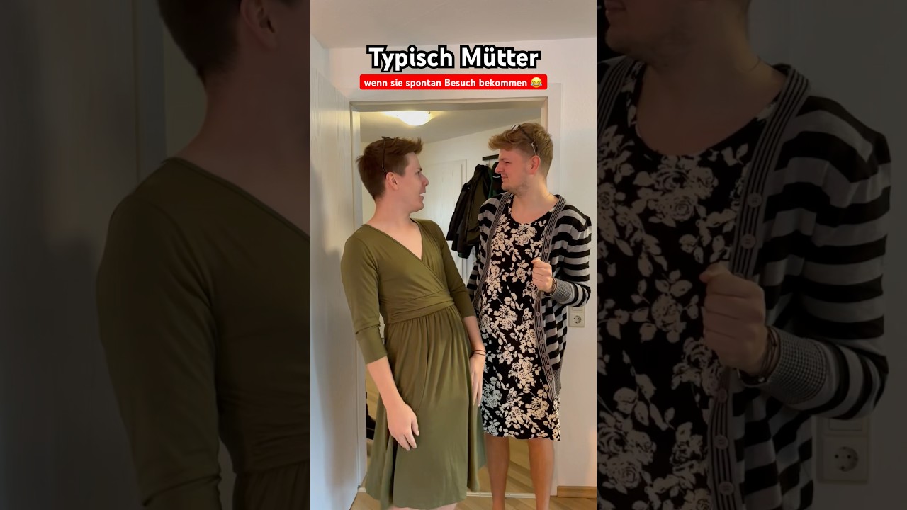 Typisch M&uuml;tter - wenn sie spontan Besuch bekommen😂 itsofficialmarco