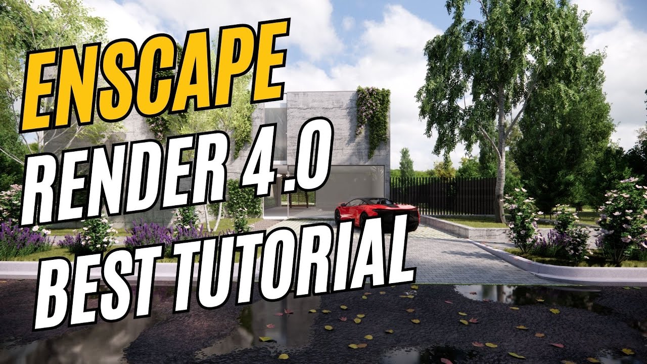 Enscape 4.0 Best Exterior Tutorial