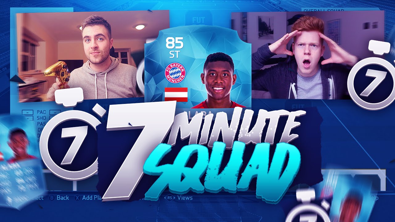 FIFA 16 7 MINUTE SQUAD BUILDER vs JACK54HD W/ ST POSITION CHANGE ALABA!! DUAL SQUAD BUILDER!