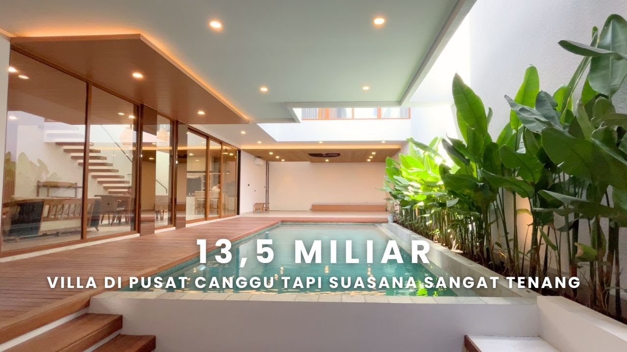 VILLA DI PUSAT KERAMAIAN CANGGU, TETAPI SUASANA DI VILLANYA SANNGAT TENANG & NYAMAN #villabali